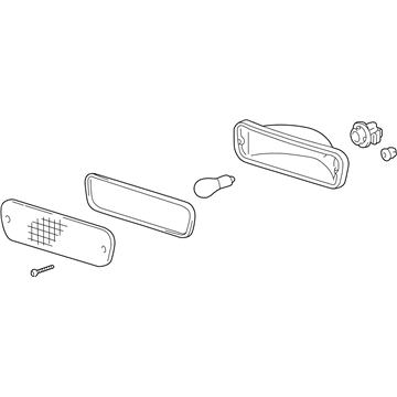 Toyota 81510-35110 Signal Lamp Assembly