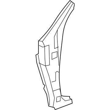 Toyota 61108-0C051 Hinge Pillar Reinforcement