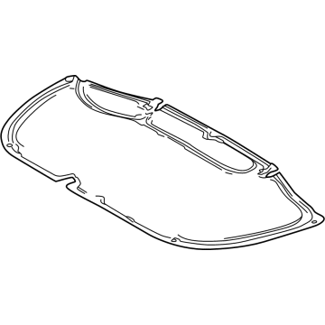 Toyota 53341-0A040 INSULATOR, HOOD