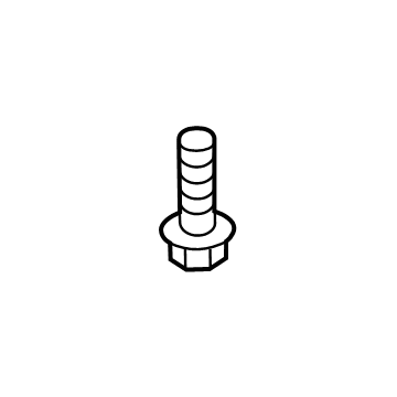 Toyota 90080-11129 Support Rod Bolt