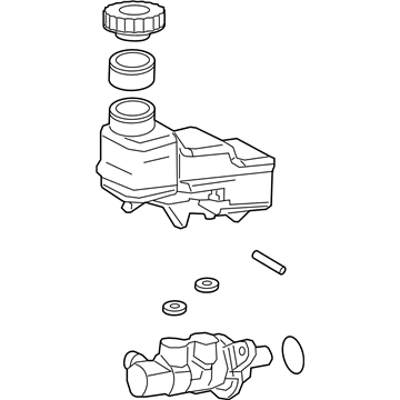 Toyota Corolla Brake Master Cylinder - 47201-02870