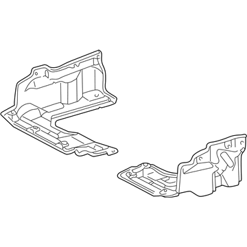 Toyota 51441-02100 Under Cover