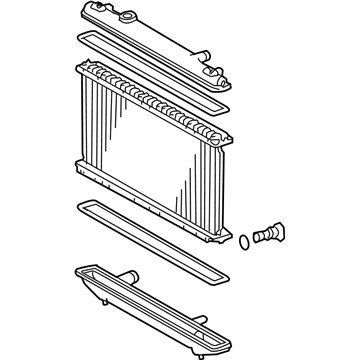 Toyota 16400-20330 Radiator