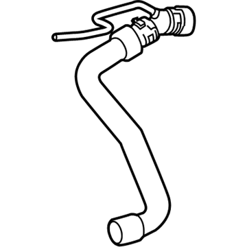 Toyota 16057-0V011 Hose Sub-Assembly, RADIA