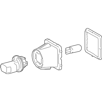 Toyota 81270-0C040 License Lamp