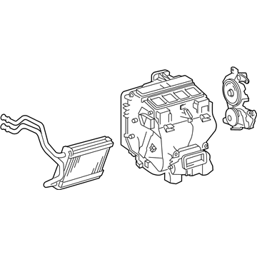 Toyota 87050-06571 A/C & Heater Assembly