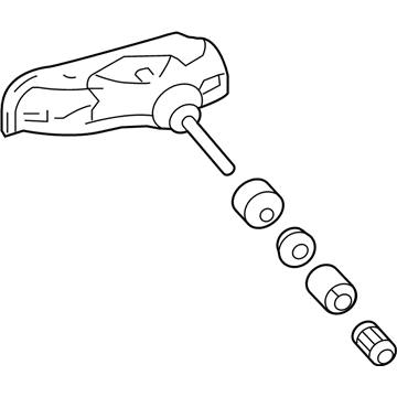 Toyota 42607-0C070 TPMS Sensor