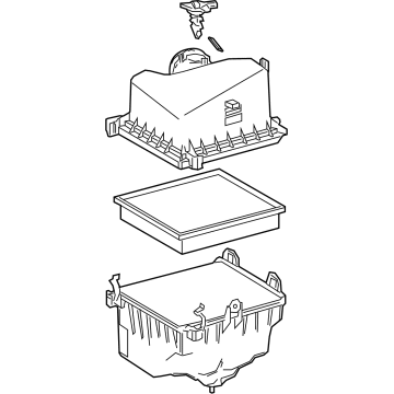 Toyota 17700-F0011 Air Cleaner Assembly
