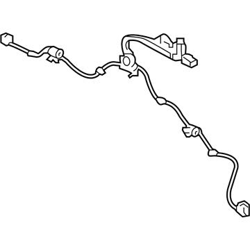 Toyota 89516-04150 Wire, Skid Control Sensor