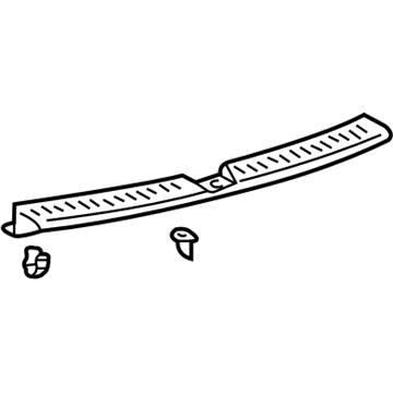 Toyota 58387-48020-B1 Finish Plate