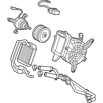 Toyota 87110-48010 Heater Assembly