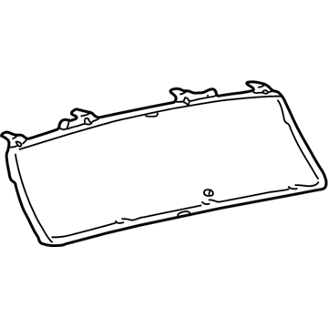 Toyota 83852-02680 Glass, Combination Meter