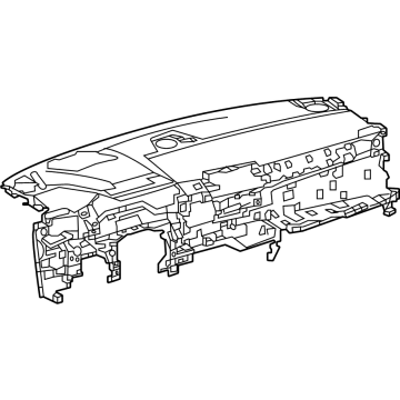 Toyota 55301-08070-C0 Panel Sub-Assembly, Inst