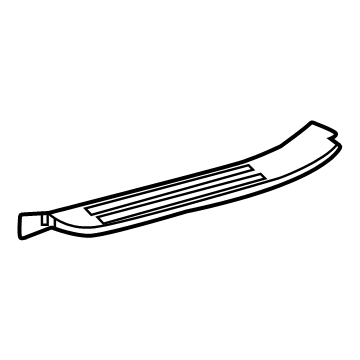 Toyota 67913-08030-B0 Plate, Door SCUFF, R