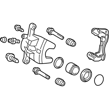 Toyota 47750-12B10 Caliper Assembly