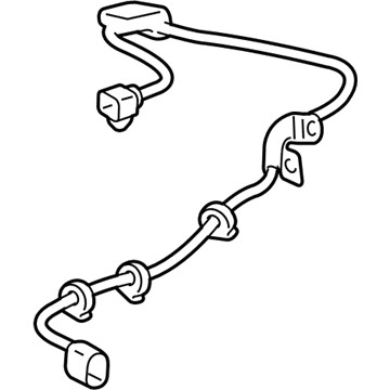 Toyota 89516-60080 ABS Sensor Wire