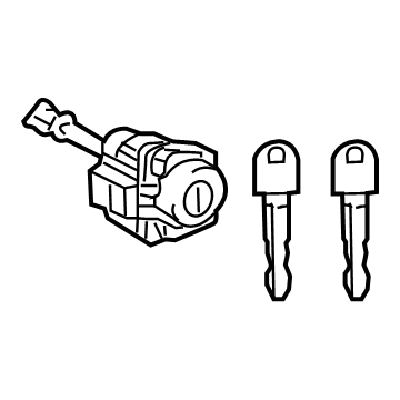 Toyota 69005-47310 Cylinder & Keys