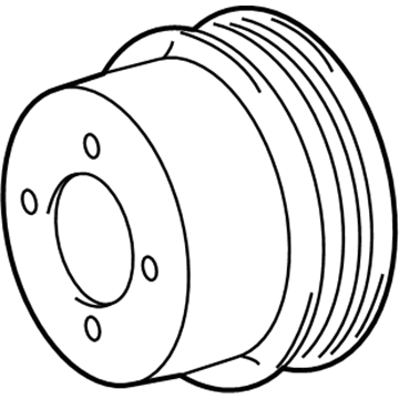 Toyota 16371-0P010 Pulley