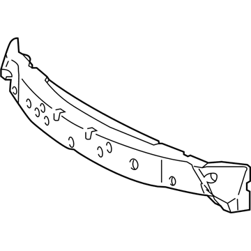 Toyota 52611-02410 ABSORBER, Front Bumper