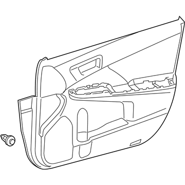 Toyota 67620-06J90-A1 Panel Assembly, Front Door