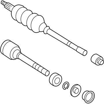 2005 Toyota Solara Axle Shaft - 43420-06460