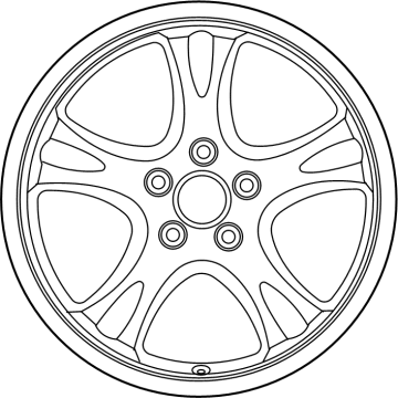 Toyota 42611-0R510 WHEEL, DISC