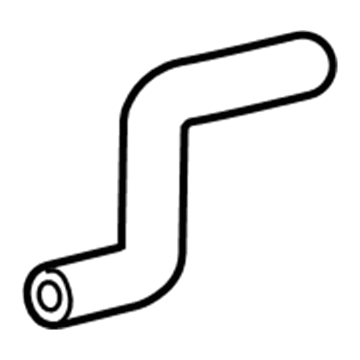 Toyota 16572-37120 Hose, Radiator, NO.2