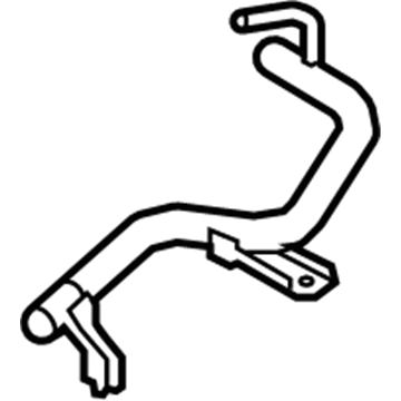 Toyota 16577-37020 Pipe, Radiator