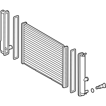 2014 Toyota Prius Plug-In Radiator - 16400-37230