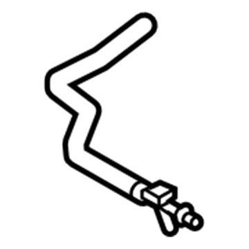 Toyota 16264-37080 Hose, Water By-Pass