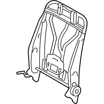 Toyota 71630-47040 Seat Back Frame