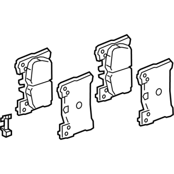 Toyota 04466-50200 Brake Pads