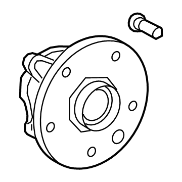 Toyota 42410-50042 Hub & Bearing