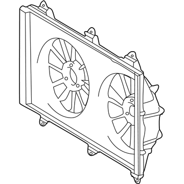 Toyota 16711-0H020 Shroud