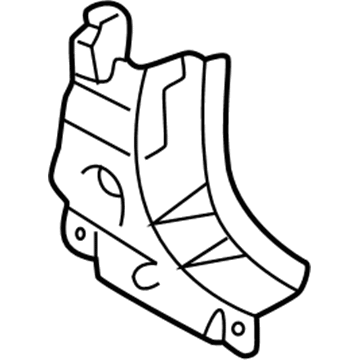 Toyota 61737-02020 Corner Pillar