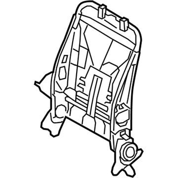 Toyota 71640-08013 Seat Back Frame