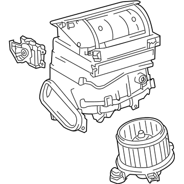 Toyota 87130-02670 Blower Assembly