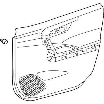 Toyota 67610-0R180-C4 Panel Assembly Door Tri