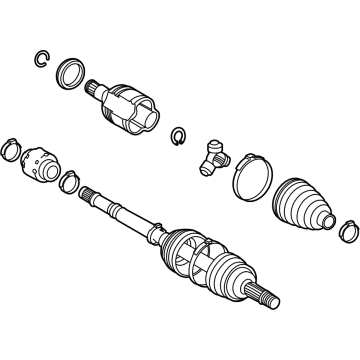 Toyota 43420-0E230 Axle Assembly