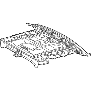 Toyota 64101-62010 Package Tray