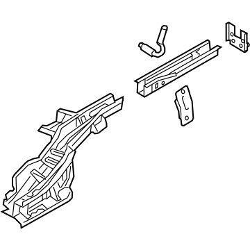 Toyota 57602-WB007 Member Sub-Assembly, Rr