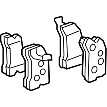 Toyota 04466-48060 Brake Pads