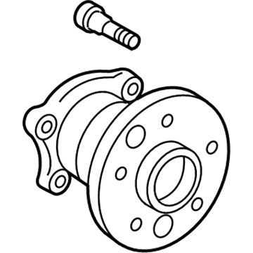 Toyota 42460-0E010 Hub & Bearing