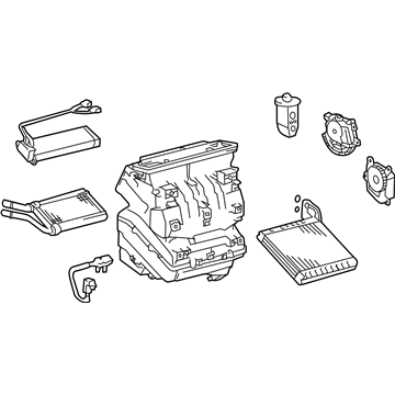 Toyota 87050-47150 Evaporator Assembly