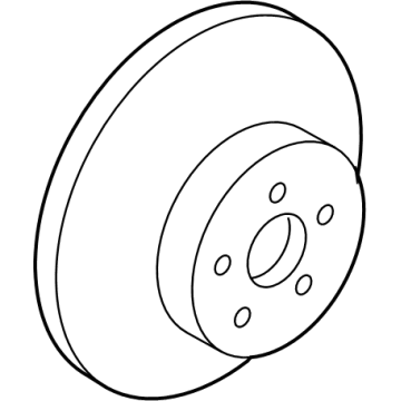 Toyota RAV4 Prime Brake Disc - 43512-48140