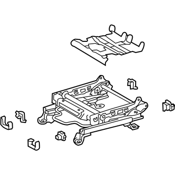 Toyota 71110-06131 Seat Adjust Assembly