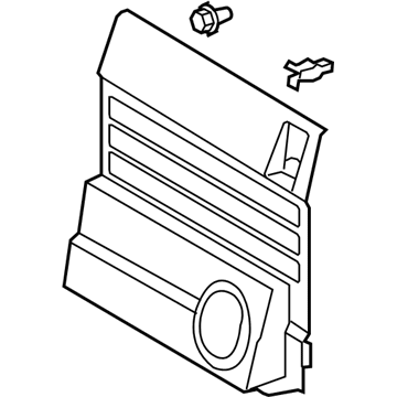 Toyota 64280-0C010-C0 Back Panel Trim