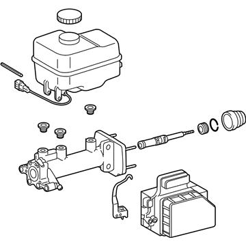 Toyota Tacoma Brake Master Cylinder - 47025-04055