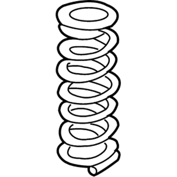 2001 Toyota Tacoma Coil Springs - 48131-04170