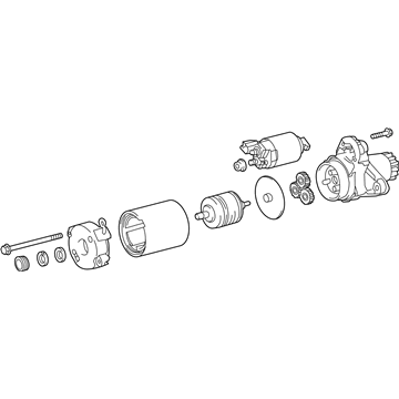 Toyota 28100-0A011-84 Starter